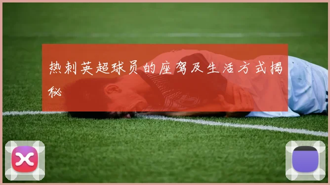 热刺英超球员的座驾及生活方式揭秘